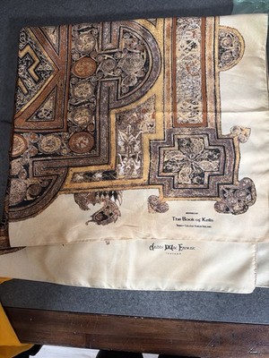 Book Of Kells Trinity College Dublin Ireland Celtic Pattern Shawl Wrap
