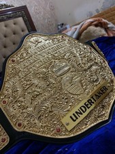 WWE world heavyweight big gold 2003-2013 UNDERTAKER or TRIPLE H or BATISTA or EDGE