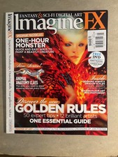 JULY 2009 IMAGINE FX fantasy science fiction art magazine w/ dvd