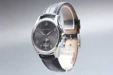 HAMILTON Jazzmaster H384110 Small Second Gray 40mm Quartz Men's Watch Near MINT