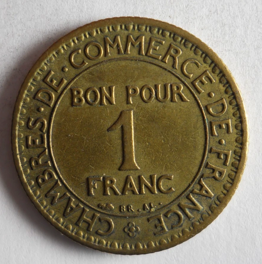 Franco Francia 1923 - Excelente moneda - ENVÍO GRATUITO - France Bin #1 Foto 2 de 2