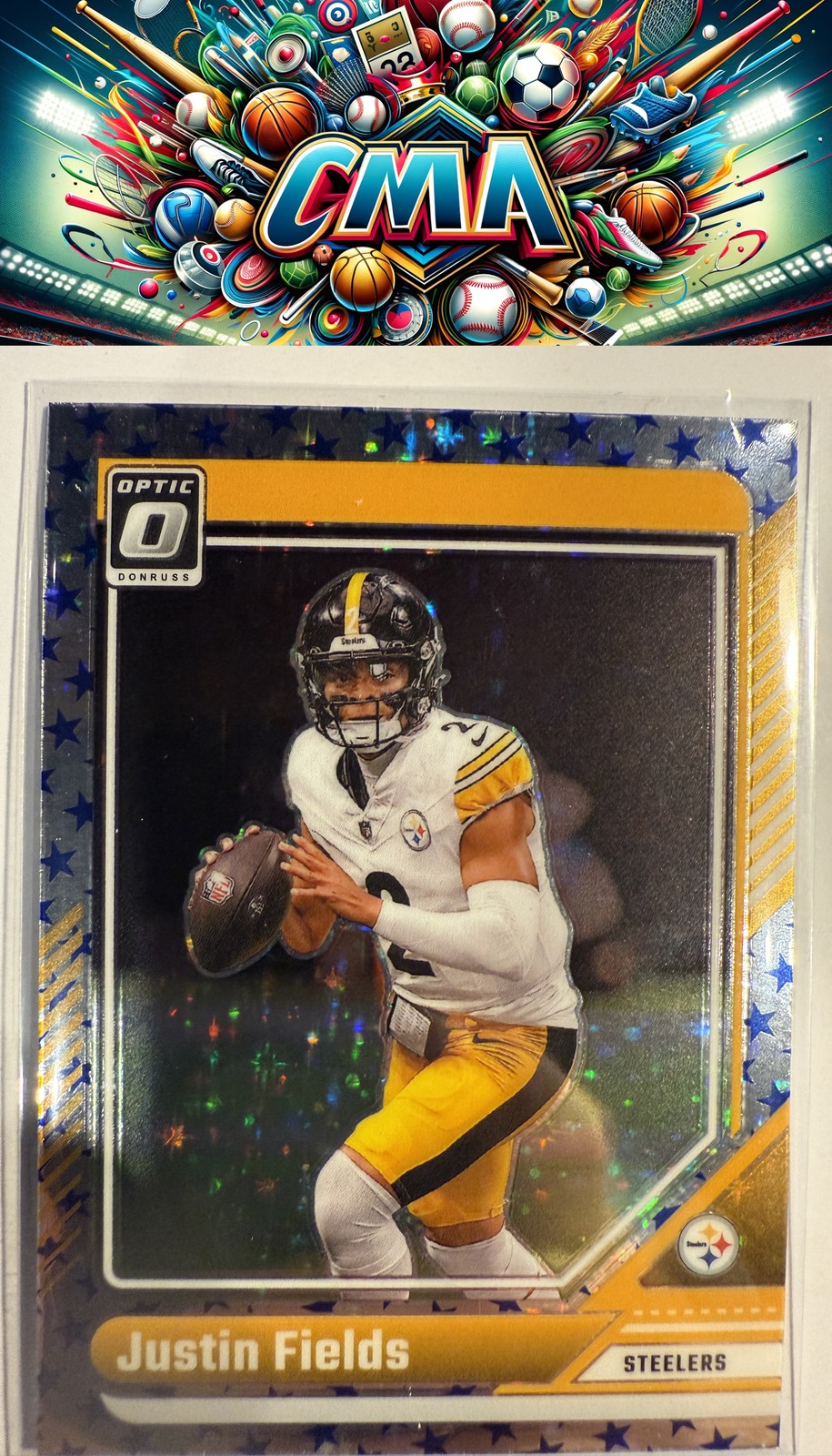 2024 Donruss Optic #164 Justin Fields Stars