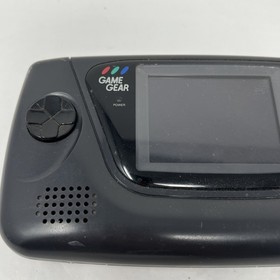 SEGA Game Gear 2110 Handheld System - Black Tested Works