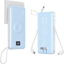 10000mAh Power Bank with Cables & Watch Charger