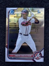 2022 Bowman #BCP-121 Mahki Backstrom Chrome Prospects Atlanta Braves