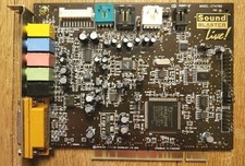 Creative Sound Blaster Live Vintage 5.1 Premium Sound Card CT4780, Dell Gateway