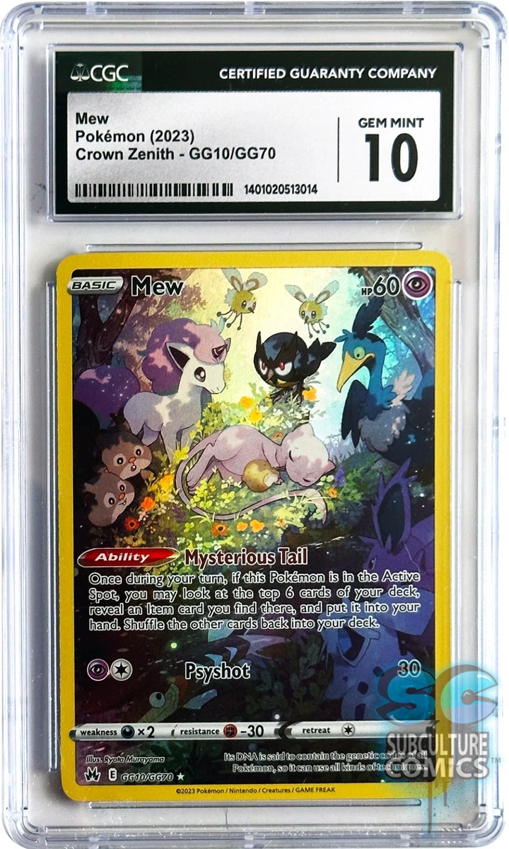 Mew Pokémon TCG Professional Sports Authenticator (PSA) Ultra Rare