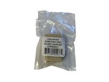 C2G 01937 RJ45 8-Pin Modular Inline Coupler Straight Through Female-Female Ivory