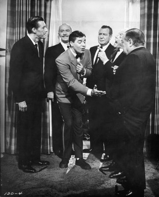 John Carradine Keenan Wynn Phil Harris Peter Lorre others surrroun- Old Photo