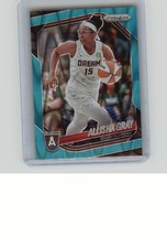 2025 Panini Prizm WNBA #16 Allisha Gray Teal Prizm #/49