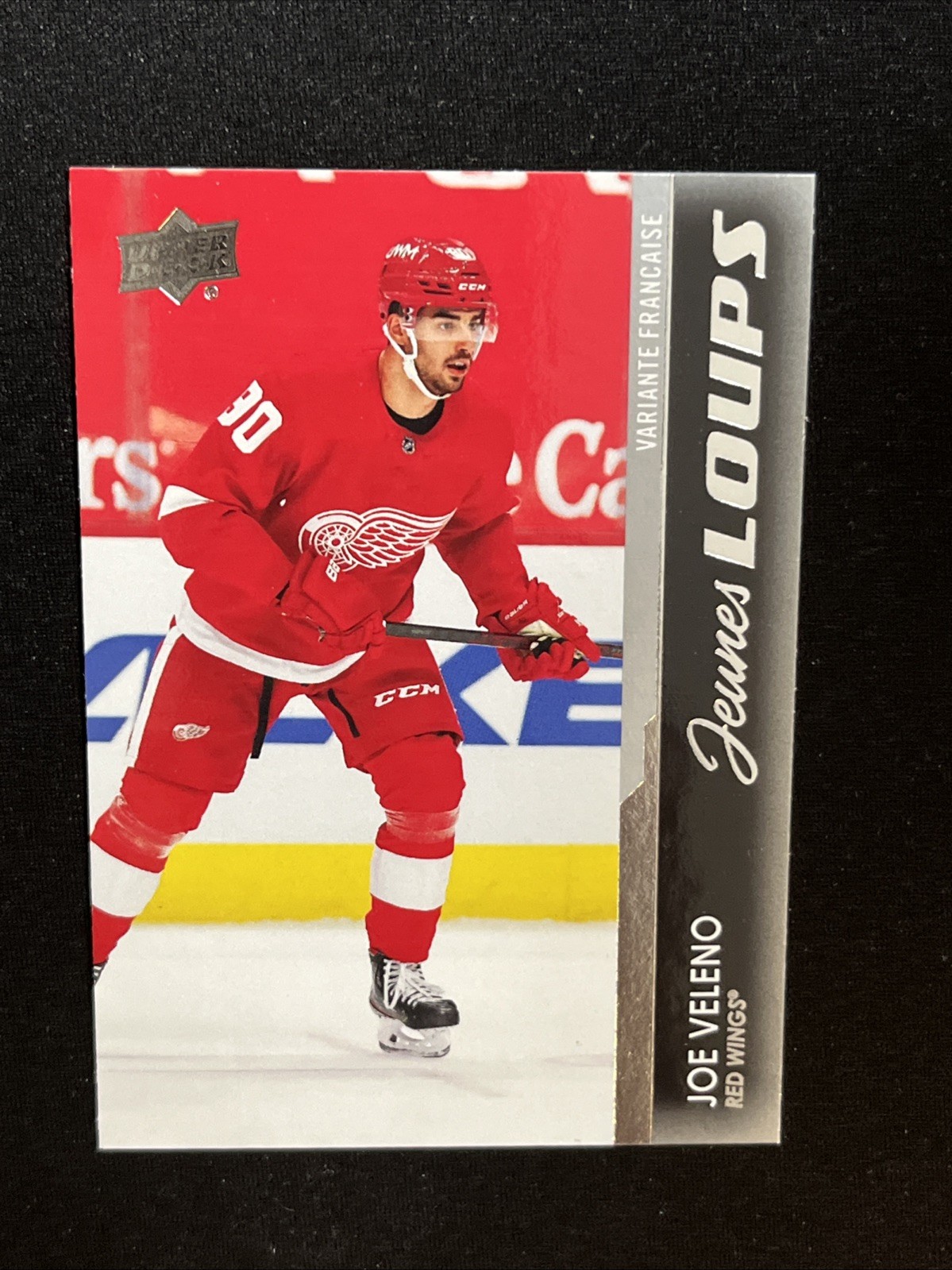 21-22 UD Series 1 Hockey French Young Guns Jeunes Loups 212 Joe Veleno