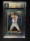 2024 Bowman Chrome Draft Aqua Lunar Refractor Konnor Griffin RC BGS 10 Pristine