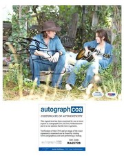 Billy Ray Cyrus Signed Autographed 8x10 Photo with Miley ACOA PSA