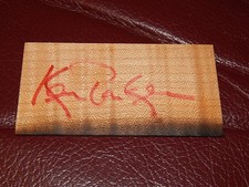 Ken Parker signed autographed VIP calling car...