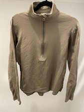 US Military ECWCS Gen III Level 2 Shirt Mens Small Midweight Grid Fleece Waffle