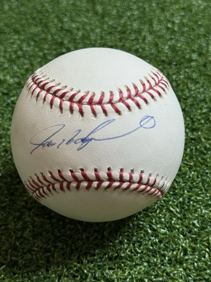 Béisbol firmado por Iván Rodríguez PSA/DNA Florida Marlins  Foto 2 de 4