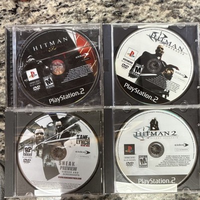 Eidos Hitman Trilogy set Blood Money Contracts 2 Silent Assassin PlayStation 2 M