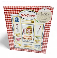 NWT BETTY CROCKER Deluxe Recipe Binder From The Heart Factory Sealed BRAND NEW
