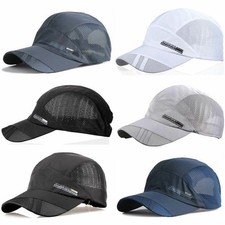 Breathable Sport Cap Summer Quick Dry Mesh Cap Baseball Hat Mesh Caps