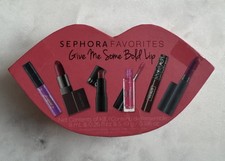Sephora Favorites Give Me Some Bold Lip 6 pc set Limited Edition New 75 Value