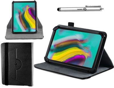 Navitech Black Case With 360 Rotational Stand & Stylus For CUBOT TAB 10 Tablet