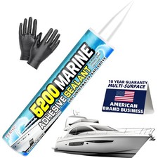 5200 Marine Sealant for Boats  RVs-Fast-Cure 30 Mins , Waterproof, UV-Resis.