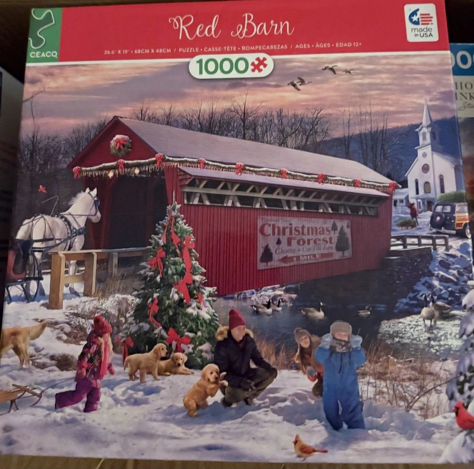 CEACO (lot Of 6) 1,000 Pc Puzzles. Preowned /very Good Cond /nonsmoker. - Image 3 of 4