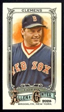 ROGER CLEMENS 2025 Topps Allen & Ginter A&G Back Mini Legend Card #43 Boston Red