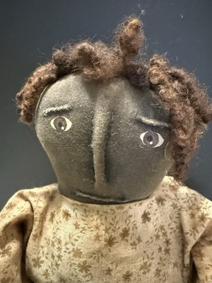 vintage rag doll black