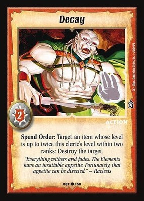 Decay - Action - Warlord Saga of the Storm