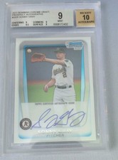 2011 Bowman Draft Picks & Prospects Chrome Prospects Autograph Sonny Gray BGS 9