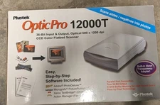 Plustek Optic Pro 1200T Flatbed Scanner