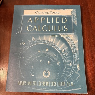 APPLIED CALCULUS By Deborah Hughes-hallett & Patti Frazer Lock **Excellent**