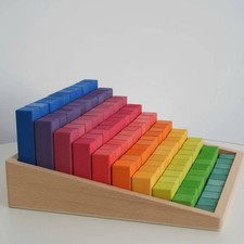 Counting Blocks Early Learning Color Sorting Blocks Fine Movement Skills
