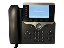 Lot of 4 Cisco CP-8851 IP Desk Phones VoIP Gigabit PoE Bluetooth Tested Working