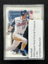 2000 Upper Deck Pros & Prospects Baseball Complete Base Set w/o SP's (90)
