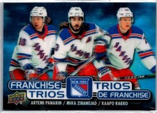 2020-21 Tim Hortons Franchise Trios Artemi Panarin/Mika Zibanejad/Kaapo Kakko