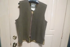 BARBOUR - A296 INDEPENDENT- ZIP FRONT WARM PILE  LINER -MADE @ UK- MEDIUM