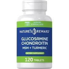 GULOSAMINE CHONDROITIN MSM + CURCUMA 120T…
