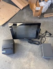 NCR POINT OF SALE UNIT WITH PRINTER 7761-3100 Printer Is BTP-R180II