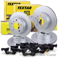 TEXTAR BREMSSCHEIBEN +BREMSBELÄGE VORNE+HINTEN FÜR BMW 1-ER F20 F21 2-ER F22 F23