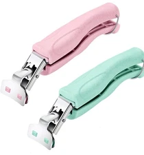 Stainless Steel Anti-Scalding Gripper Tongs (2 Pcs): Safe Hot Dish Clamp Holder!
