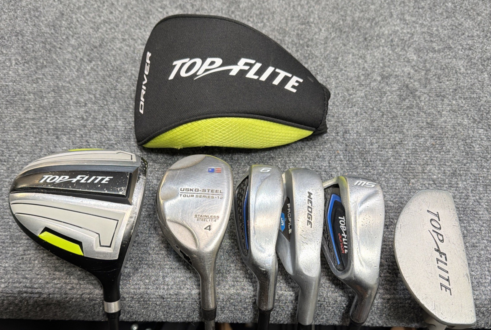 Club Set Rh Green Kids Age 9-12 / Uskh Hybrid