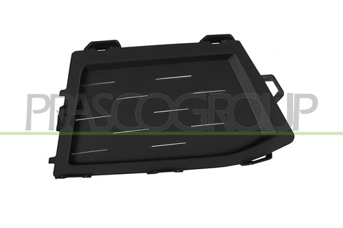 Grille D'Aération Pare-Chocs Avant Peugeot 206+ – Noire Qualité OE Par Diederichs
