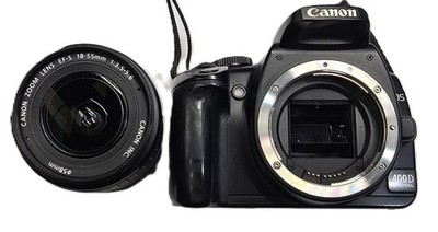Canon EOS 400D DSLR - 18-55mm Lens - Free Shipping