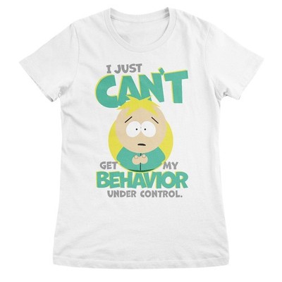 Licensed South Park - Can't Get My Behavior Under Control Women T-Shirt