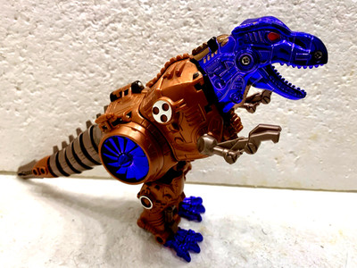 Beast Wars Transmetal: vintage Megatron BLUE variant REPAIRED comp lot READ DESC