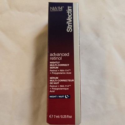 NIA114 Strivectin Advance Retinol Nightly Renewal Moisturizer 7ml 0.25oz NIB