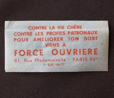 Flugblatt Politischer Schmetterling Gegen Arbeitgeberprofite ARBEITERKRAFT 3