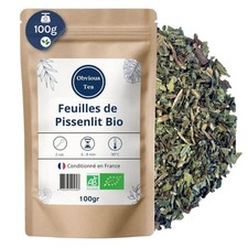 Feuilles de Pissenlit Bio en Vrac Herboristerie et Tisane 50 Tasses Infusions